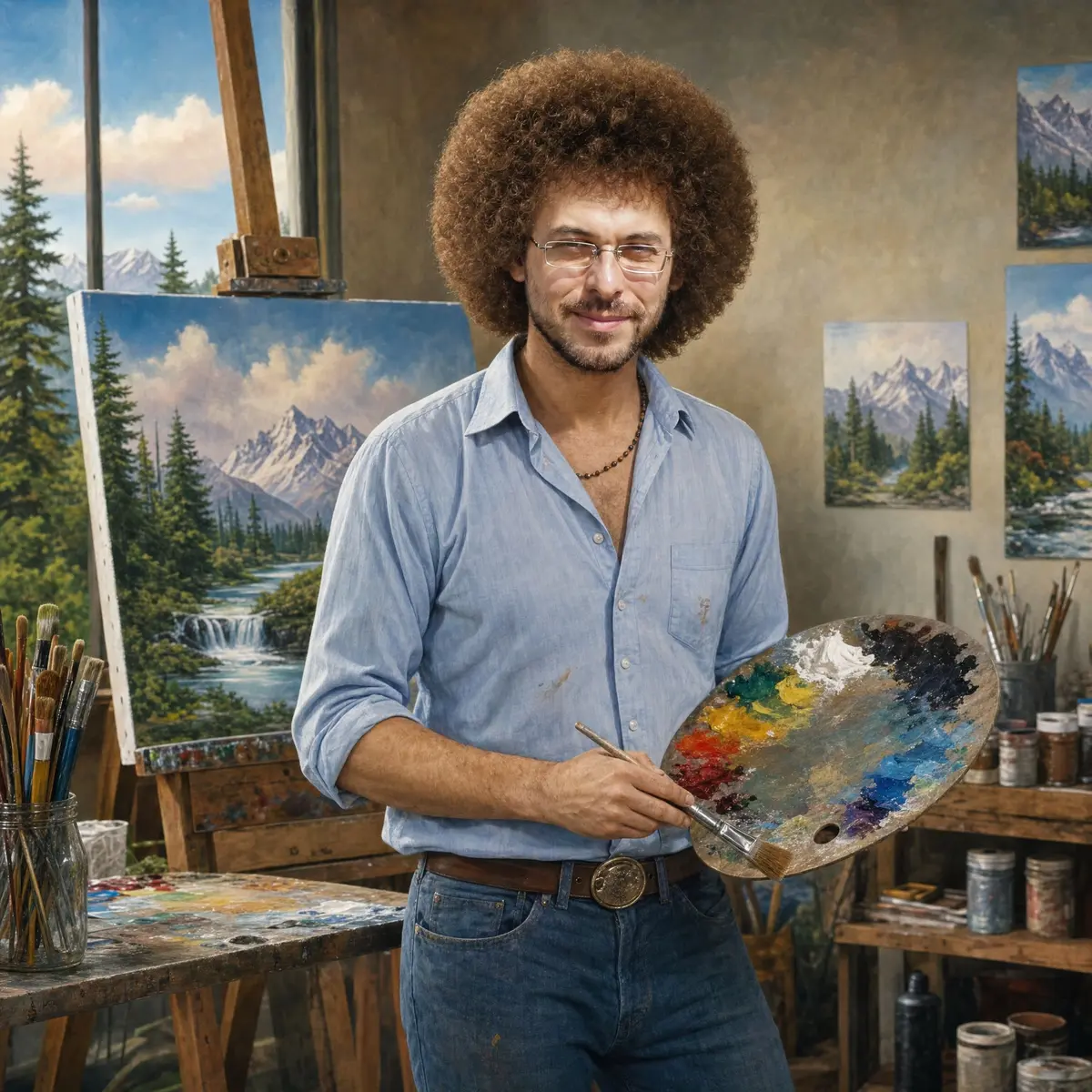 Motiv - Bob Ross · fredag 3 juli